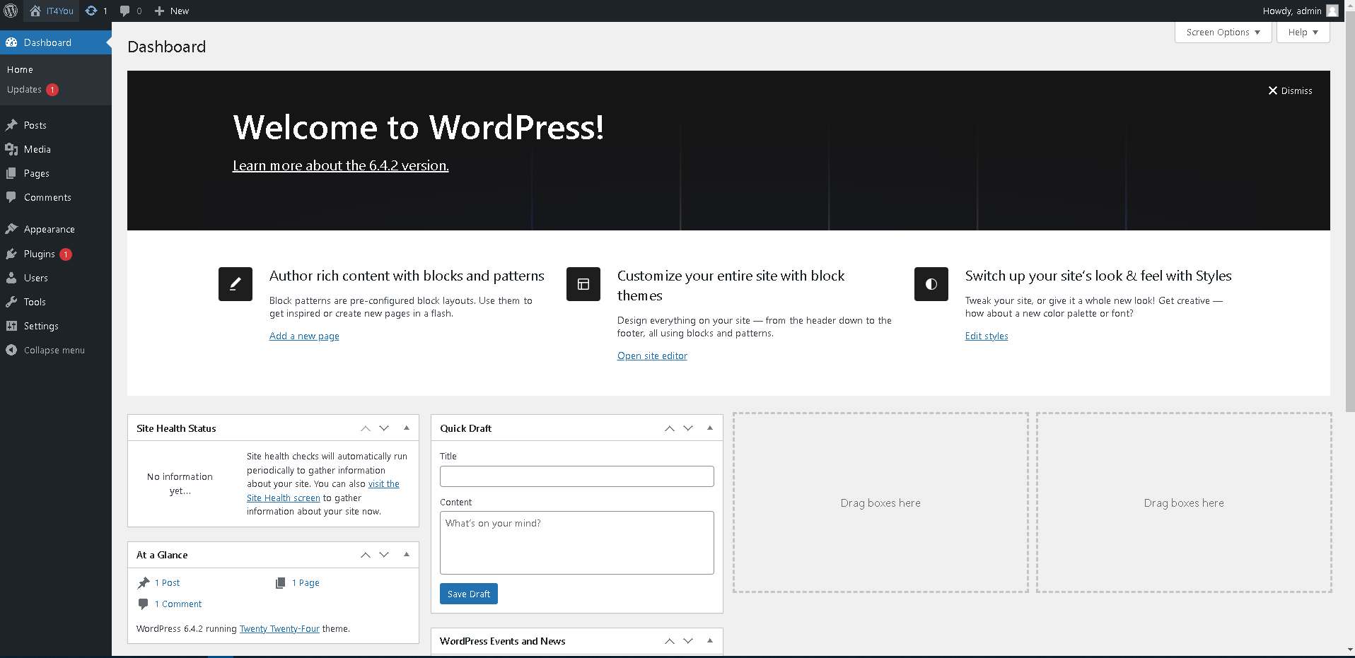 Welcome to WordPress!