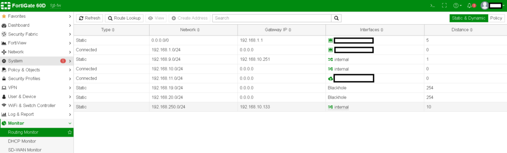 Routing Monitor