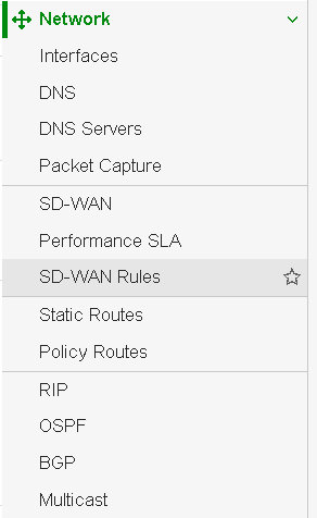 FortiGate Network Protocols